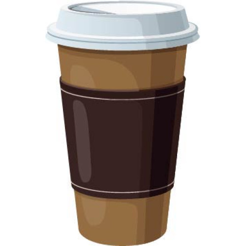 Coffe Cup Cardboard Cutout